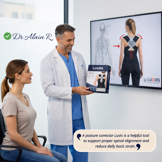 Correcteur de posture ergonomique avancé pour professionnels – Technologie de soutien lombaire ciblé